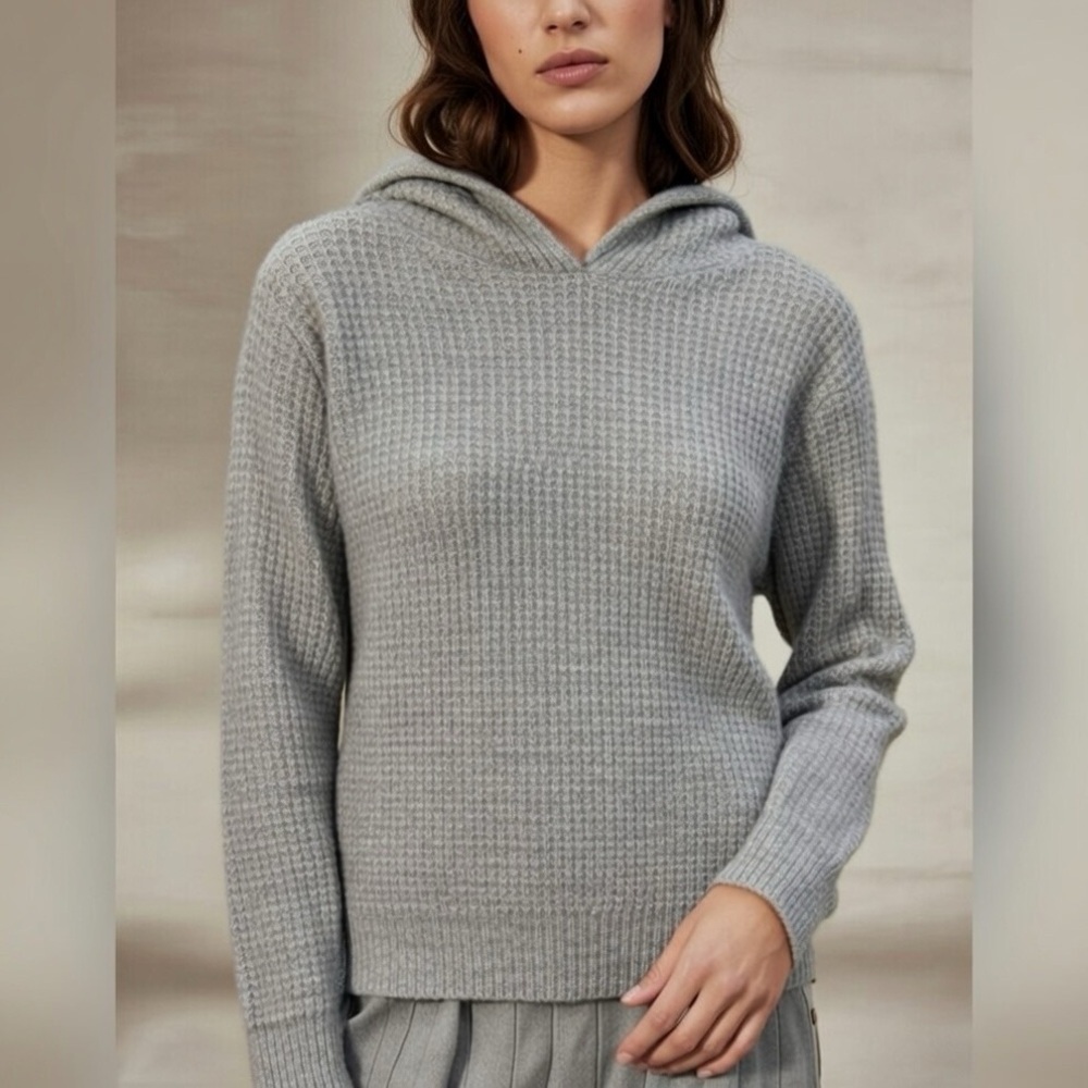 Forever 21 Pullover Knitted Hoodie, Size Small